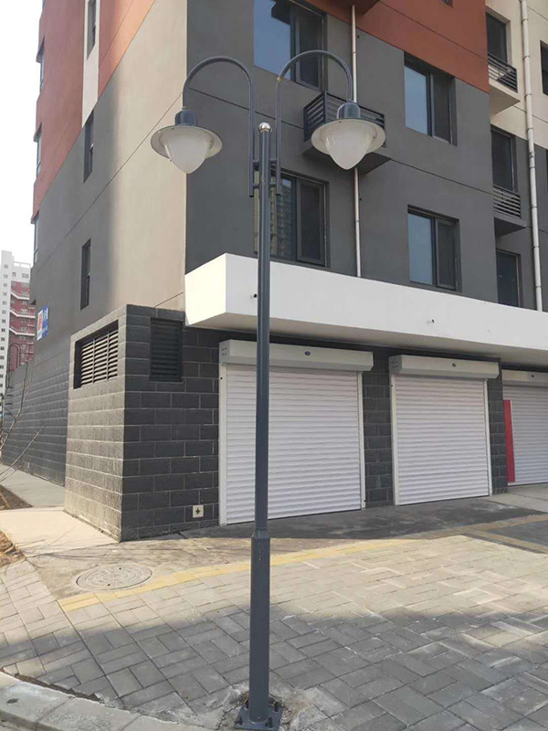 保定庭院路灯安装