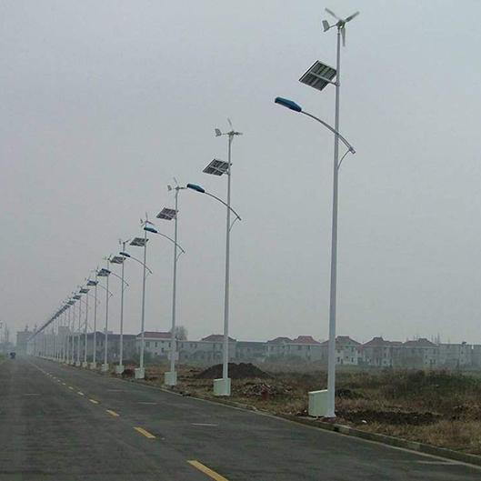 6米风光互补太阳能路灯